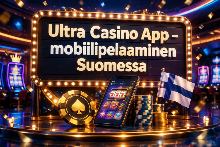 App Ultra Casino - mobiilipelaaminen Suomessa