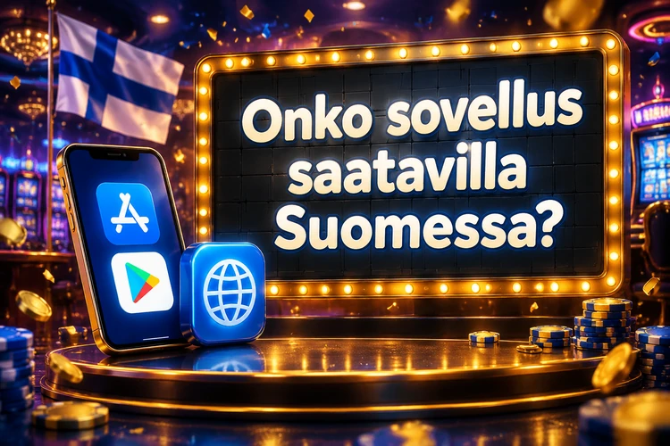 Onko sovellus saatavilla Suomessa?
