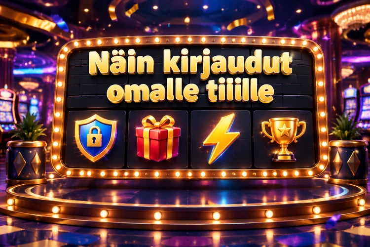 Näin kirjaudut omalle tilille
